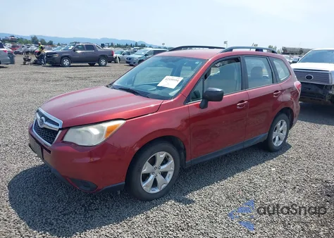 2015 Subaru Forester 2.5I из США, поврежденный, VIN JF2SJABC4FH480090